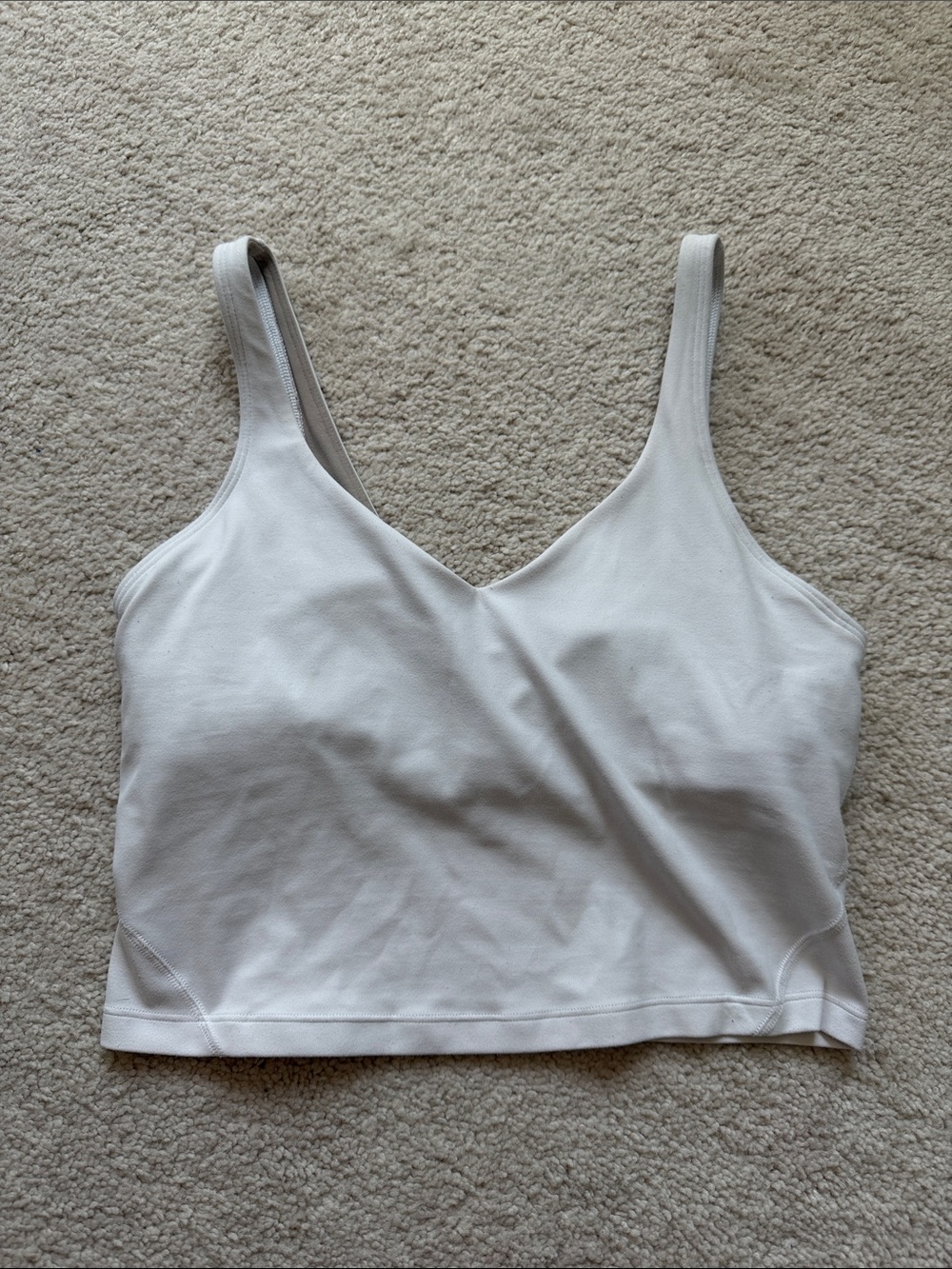 Lululemon Align Tank sz 6 in white